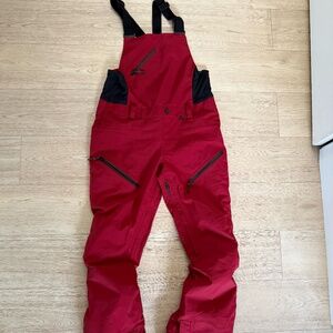Volcom Elm Stretch Gore Tex Bibs, women's snowboarding